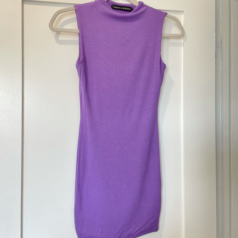 Naked wardrobe mini dress